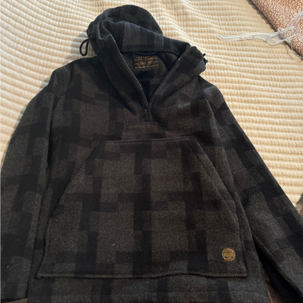 Filson Anorak Black/Grey Medium